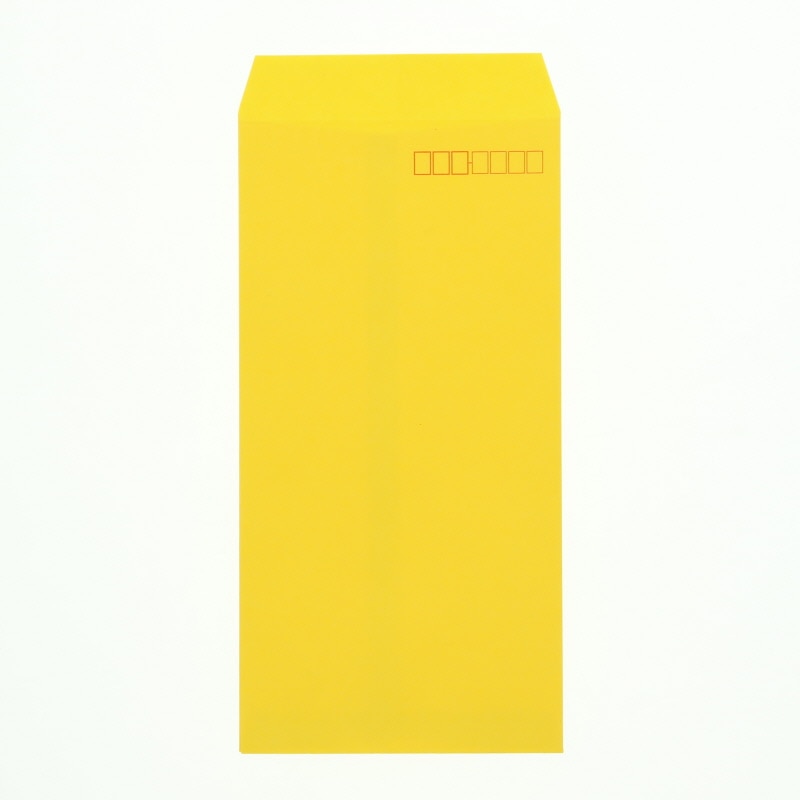 ヘイコー　カラー封筒　長３　イエロー画像