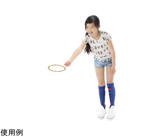 特大わなげセット 明るい色合いの大きな輪が複数並んでいる様子