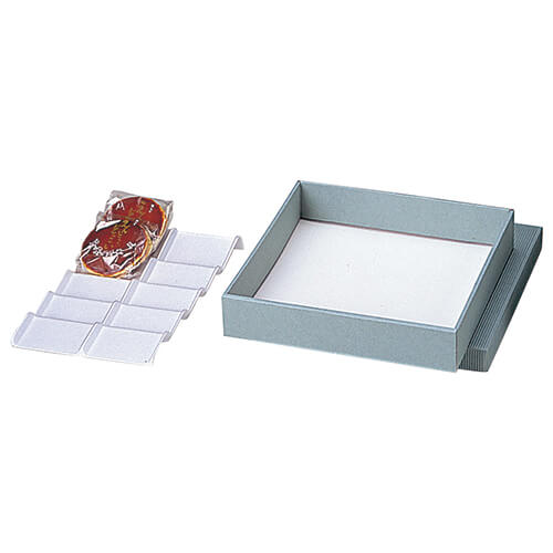 ピケシルバーグレー中トレー付画像