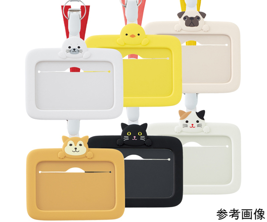SMARTFIT　PuniLabo　IDカードホルダー　ミケネコ画像