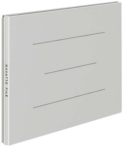 ガバットファイル　プリンタ帳票用Ａ５ヨコ灰　１０冊画像