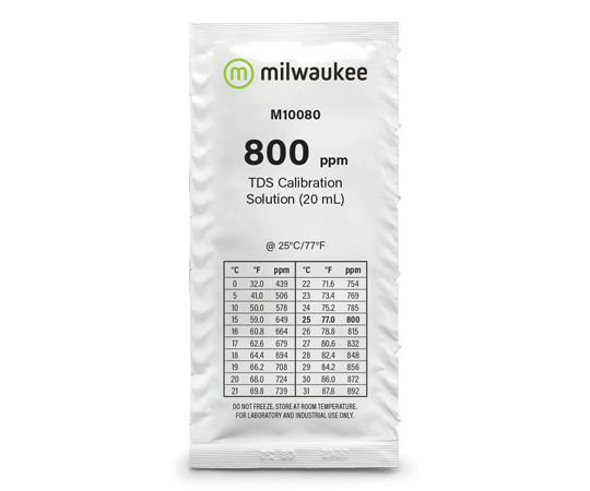 800ppm TDS標準液 20mL×25袋
