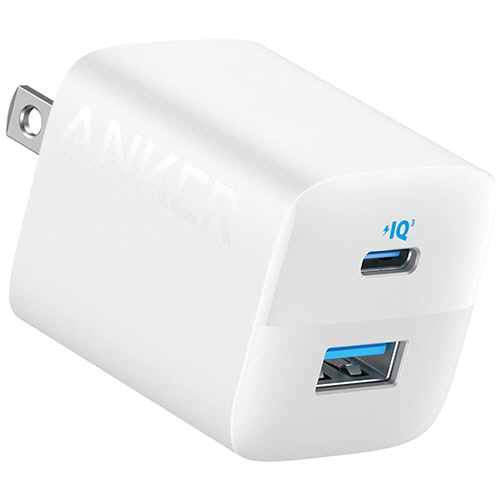急速充電器 ANKER 323 Charger(33W) PD対応 ﾎﾜｲﾄ 1個