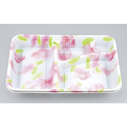 シーピー化成 弁当容器 Z-255(B) 蘭 本体画像