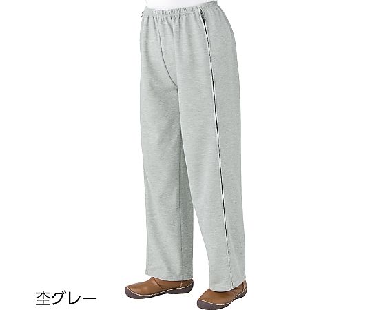 両脇全開スウェットパンツ（婦人用）　グレー　M画像