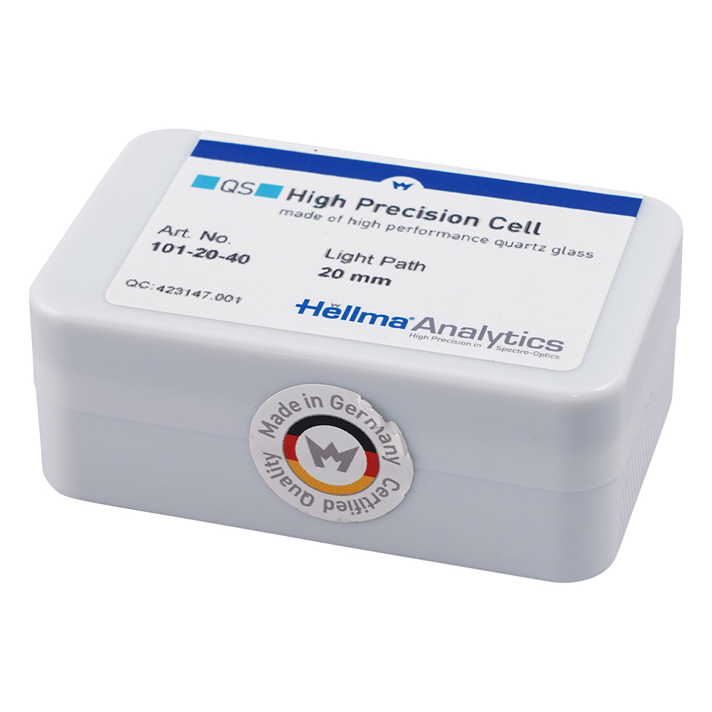 ヘルマ（R）石英セル　蛍光用スタンダード
