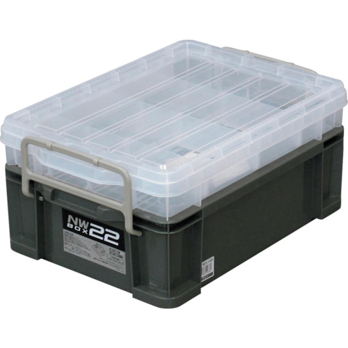 NWﾎﾞｯｸｽ #22 ｸﾞﾚｰ 1個画像