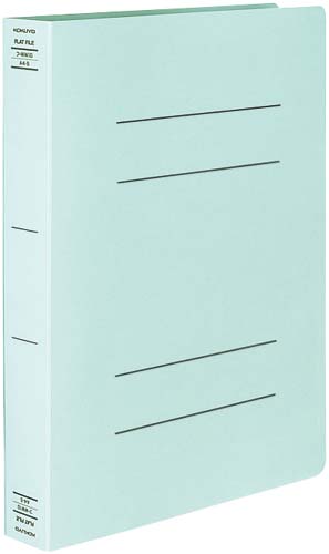 フラットファイルＸスーパーワイド　Ａ４縦青３０冊画像