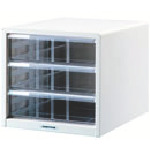 ナカバヤシ　書類ケース　アバンテＶ２レタ－ケ－ス　Ｂ４タテ型　深３段　白画像