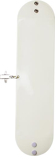 クリップ付腕章　白　５個