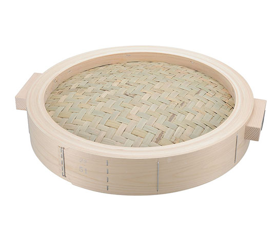 桧中華セイロ 蓋 51cm 手付画像