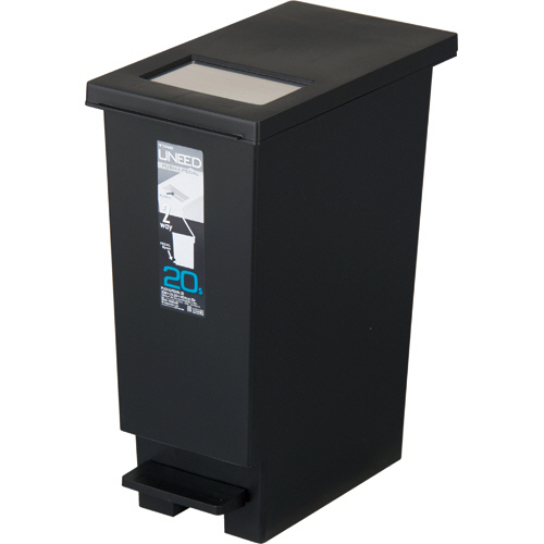 ﾕﾆｰﾄﾞ ﾌﾟｯｼｭ&ﾍﾟﾀﾞﾙ 20L ﾌﾞﾗｯｸ 1個画像