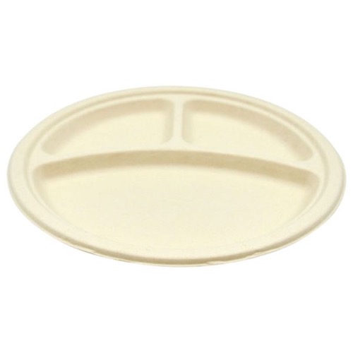 パックスタイル バガス容器 BB丸プレート 250-3画像