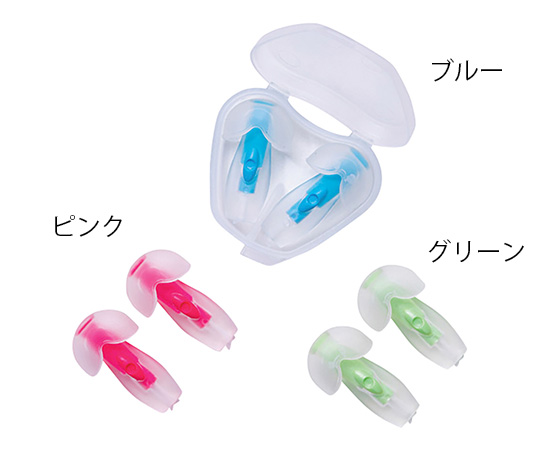 クオリネ　聴覚保護具　ブルー　2個入