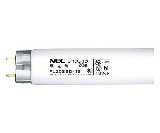 直管蛍光灯グロースタータ20W 昼光色 25本画像