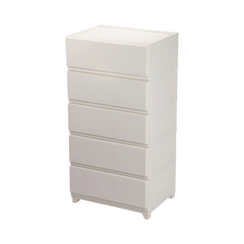 壁付デコニーシーヴォワイド５段　ホワイト画像