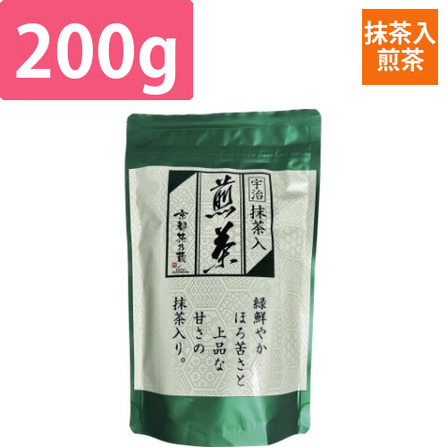 抹茶入り煎茶　200g画像