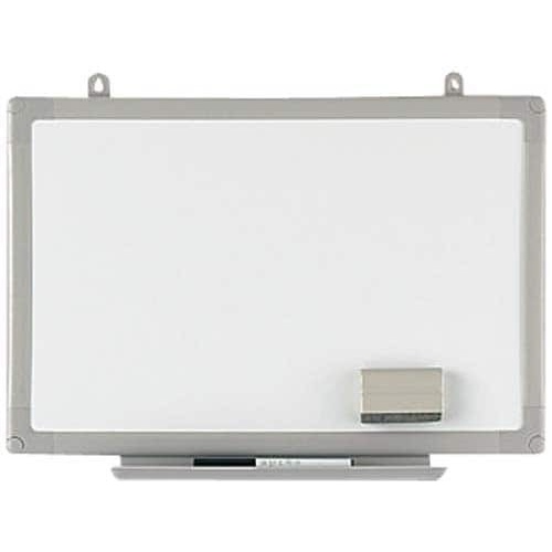 樹脂枠ホワイトボード　グレー枠３００×４５０ｍｍ画像