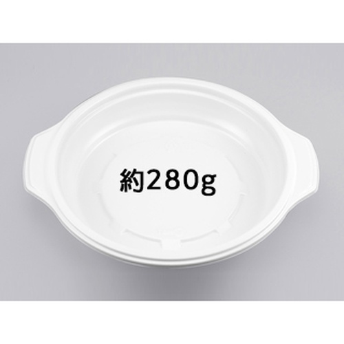 シーピー化成 どんぶり容器 BF-386-A ホワイト 本体 発泡画像