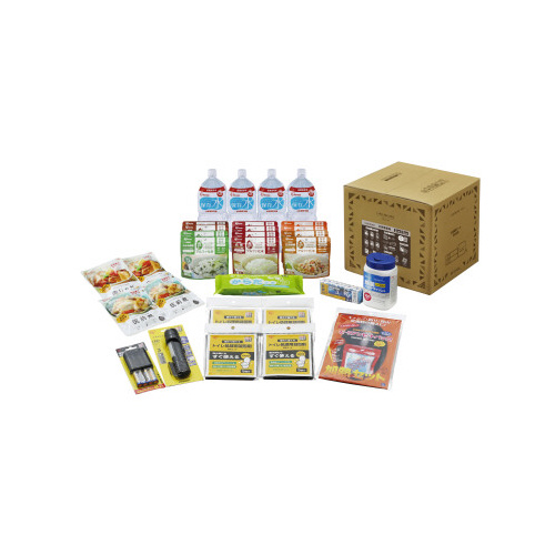 災害用　ライフラインボックス２人用　３０点画像