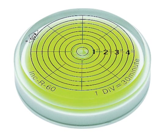 角度計付丸型アイベル水平器 INC-R画像