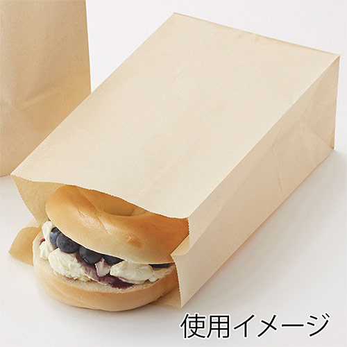 食品のテイクアウトに最適な耐油仕様のクラフト角底袋