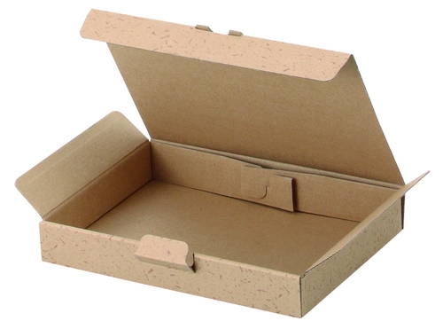 ギフトボックス（ブラウン・エンボス・285×210×高30mm）画像