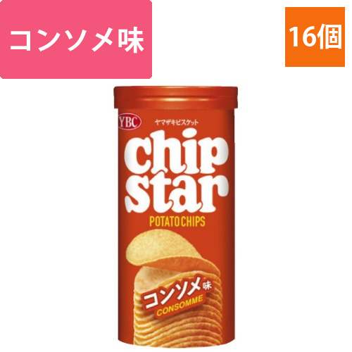 チップスター　S　コンソメ味　45g　x16画像