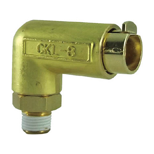 ﾀｯﾁｺﾈｸﾀｰｴﾙﾎﾞｺﾈｸﾀｰHﾀｲﾌﾟ(金属) R1/8 外径8mm 1個画像