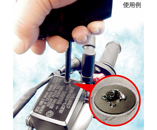 ネジザウルスセット オープンしている状態で、工具のバリエーションが並んでいる様子