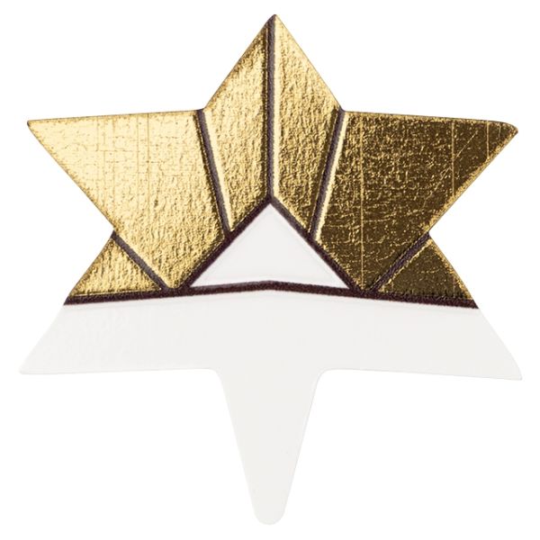 スウィーツ用品 コドモノ日ケーキピック-3 カブト(100枚) ヘッズ画像