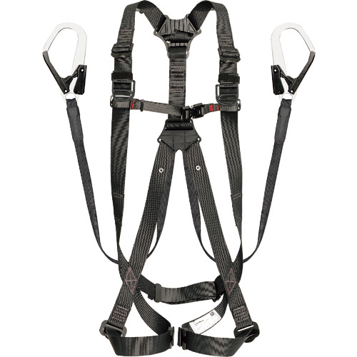 ﾊｰﾈｽGS 平ﾛｰﾌﾟ ﾀﾞﾌﾞﾙL1ｾｯﾄ 黒 Sｻｲｽﾞ 1個画像