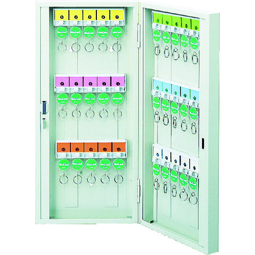 ＴＲＵＳＣＯ　キーボックス　鍵付タイプ　ホルダ数３０個画像