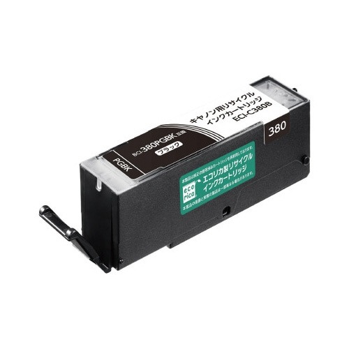 リサイクルインク　ＢＣＩ－３８０ＰＧＢＫ対応画像