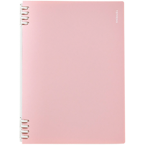 ﾘﾝｸﾞﾉｰﾄ ﾃﾌﾚｰﾇ B5ﾀﾃ ﾋﾟﾝｸ 1ｾｯﾄ(5冊)画像