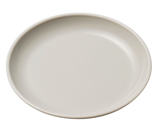 (グレー) ポリプロ給食皿14cm画像