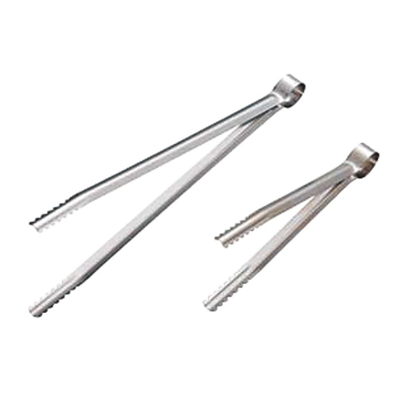 トング エコクリーン 18-0厚口炭バサミ 23.5cm 日本メタルワークス画像