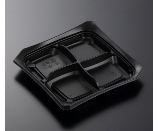 惣菜容器 CTゆう 18-18M BK 身 900枚画像
