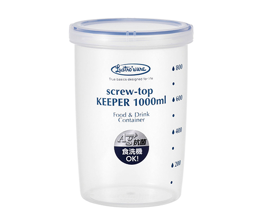 保存容器（スクリュータイプ）　1000mL画像