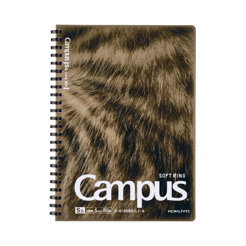 キャンパス肉球ソフトリング　キジトラ　Ａ５画像