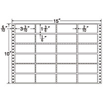 ﾅﾅﾌｫｰﾑ 連続ﾗﾍﾞﾙ Mﾀｲﾌﾟ 15x10ｲﾝﾁ 24面 84x38mm 横2縦5本ﾐｼﾝ入 1箱(500折)画像