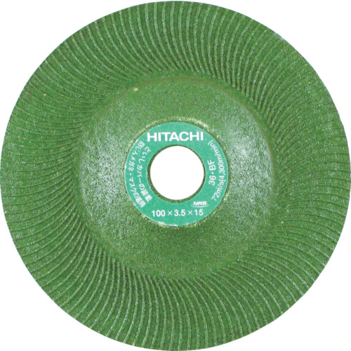 ﾚｼﾞﾉｲﾄﾞﾌﾚｷｼﾌﾞﾙ砥石 100mm #36 1箱(10枚)画像