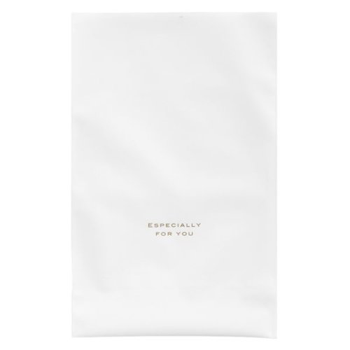 ラッピング用品 梨地バッグホワイト-S(50枚) ヘッズ画像