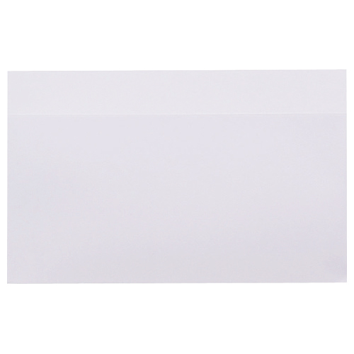 ｶﾗｰﾌﾟﾘﾝﾀ用封筒 洋長3 100g/m2 ﾋﾟｭｱﾎﾜｲﾄ 1ﾊﾟｯｸ(100枚)画像
