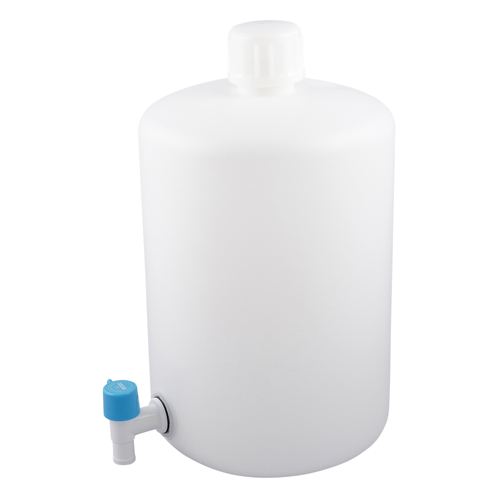 レバーコック付瓶 細口丸型 10L 1個画像
