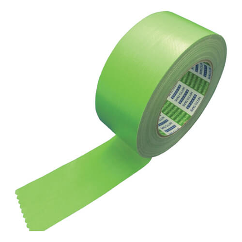 日東電工 養生用布粘着テープ No.7500 グリーン 50mm×25m NO7500X50GR画像
