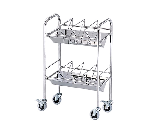 カルテワゴン(平板タイプ) 670×320×1010mm画像