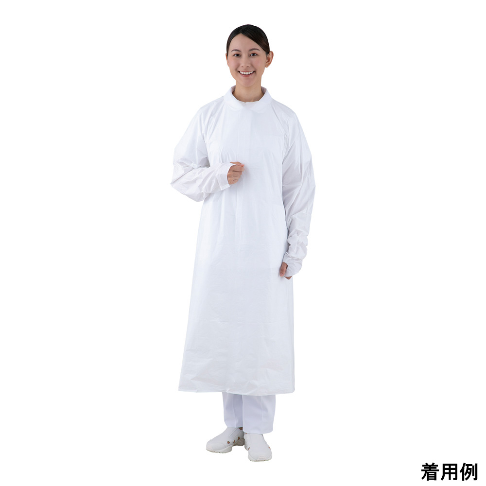 透湿ガウン サージカルタイプ ホワイト 20枚入画像