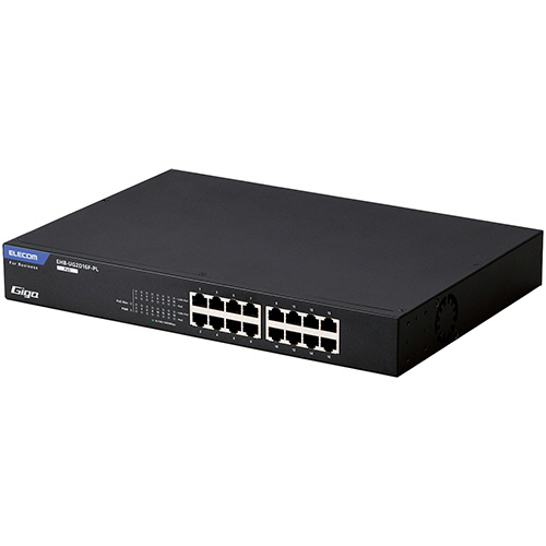 ﾚｲﾔｰ2 Giga対応 PoE ｱﾝﾏﾈｰｼﾞｽｲｯﾁ 16ﾎﾟｰﾄ 1台