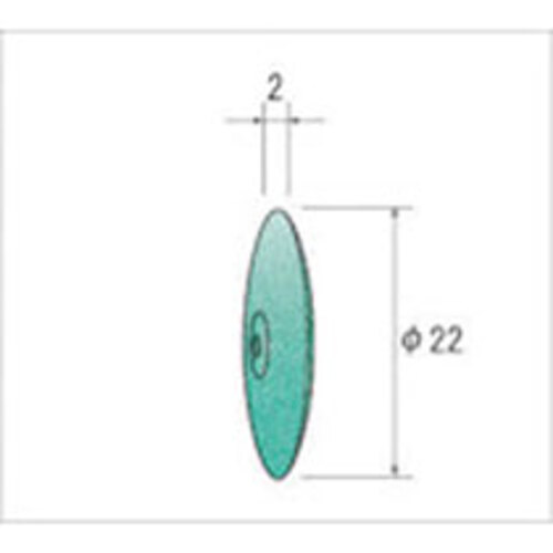 ﾎｲｰﾙｺﾞﾑ砥石ｸﾞﾘｰﾝ 1ﾊﾟｯｸ(10枚)画像